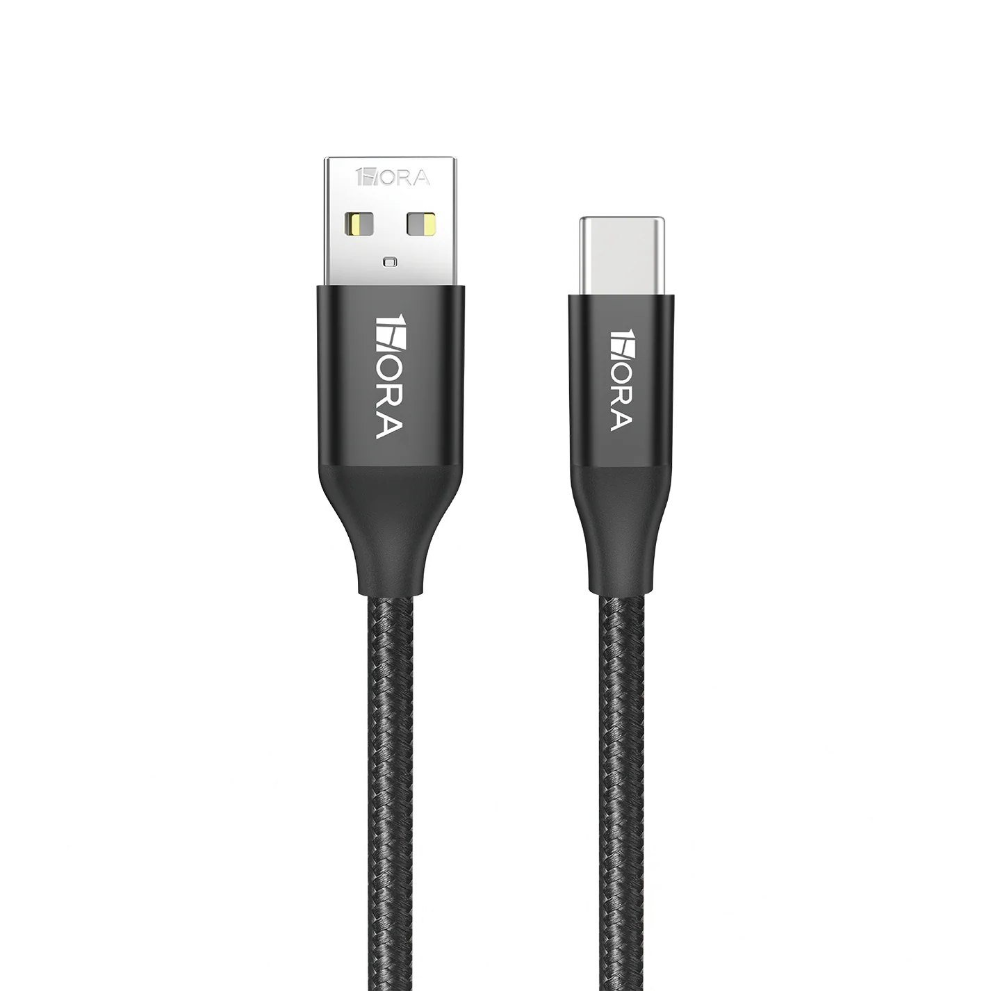 1Hora CAB249 1M USB-A to USB Type-C Braided Cable