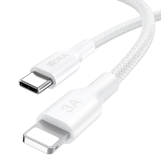 1Hora CAB273 1M USB Type-C to Lightning Polyester Braided Cable