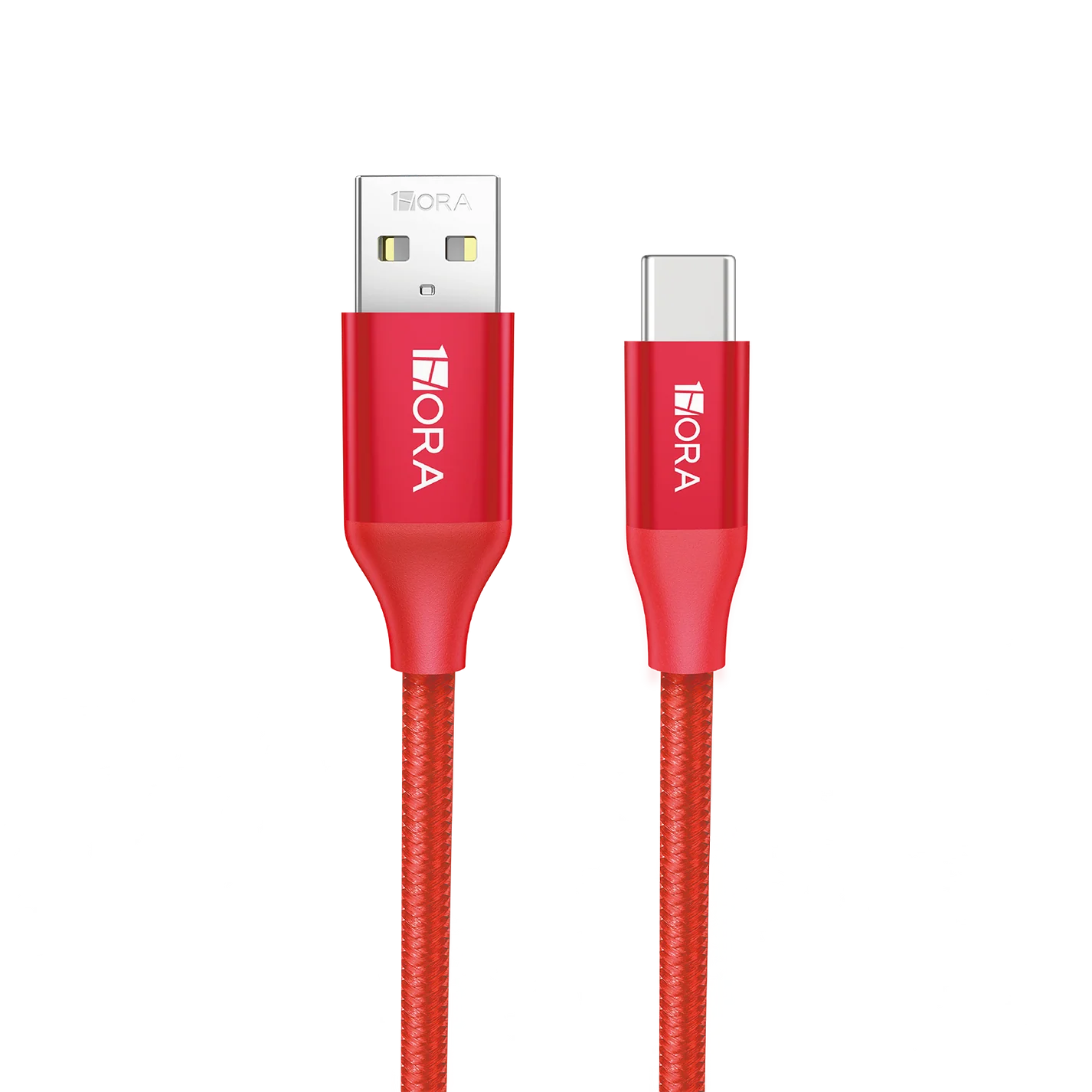 1Hora CAB249 1M USB-A to USB Type-C Braided Cable