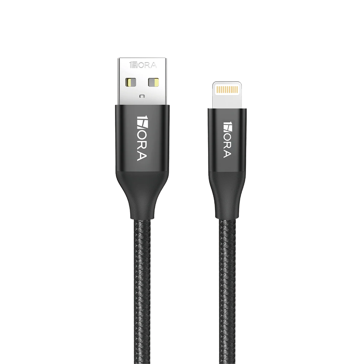 1Hora CAB250 1M USB-A to Lightning Braided Cable