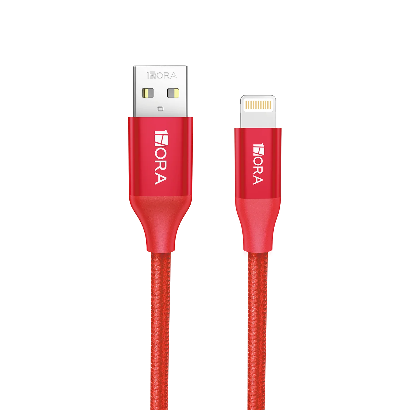 1Hora CAB250 1M USB-A to Lightning Braided Cable