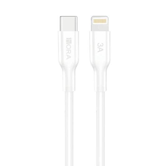 1Hora CAB258 1M PVC USB-C to Lightning Cable